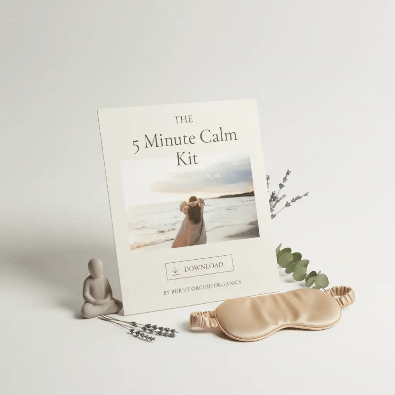 The 5 Minute Calm Kit - Burnt Orchid Organics