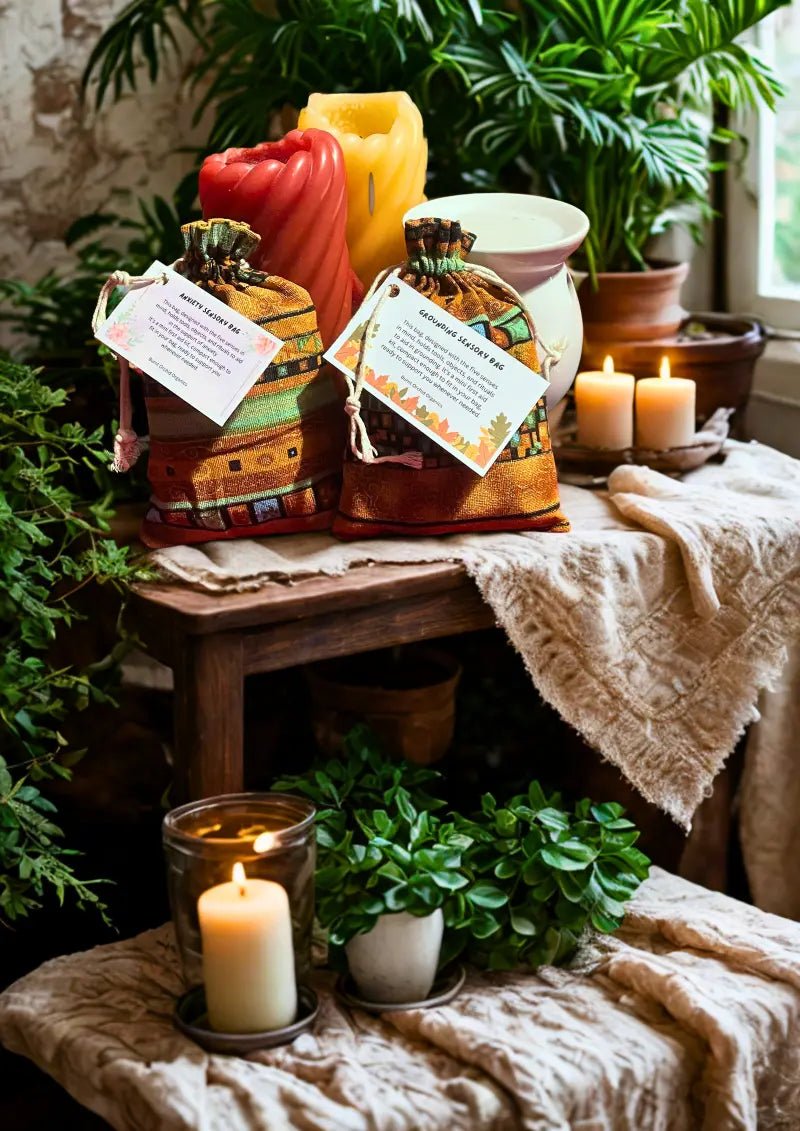 Mini Sensory Bags - Burnt Orchid Organics