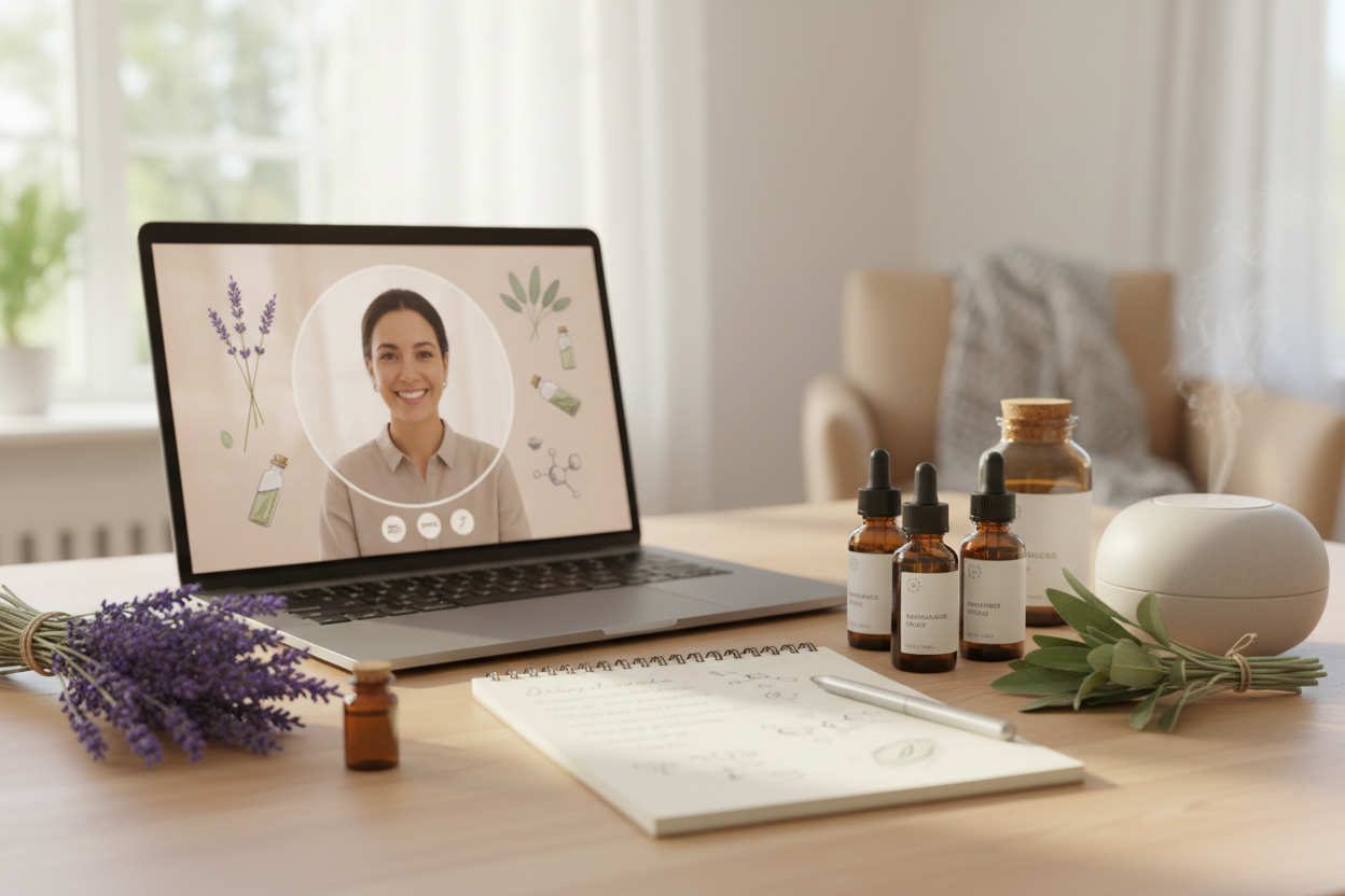 Aromatherapy Virtual Follow-Up Consultation